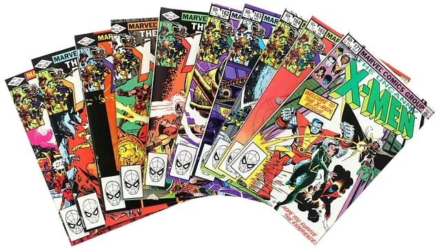 1982-83 Marvel) 10 Books - Raw Appearance of Ms. Marvel, Illyana Rasputin, S'ym, Origin of Magneto #1st card image