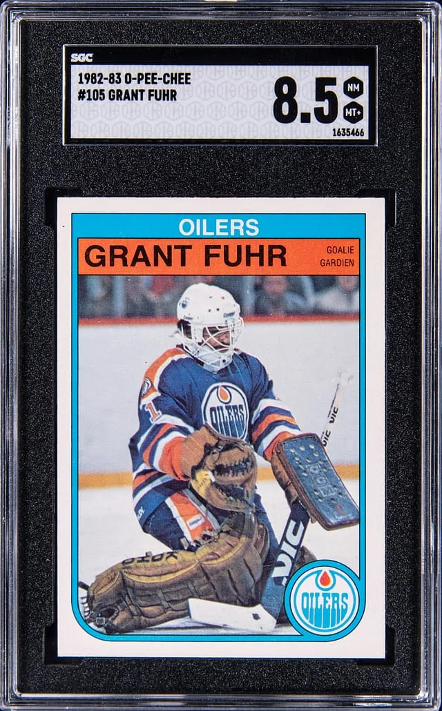 1982-83 O-Pee-Chee Grant Fuhr #105 card image