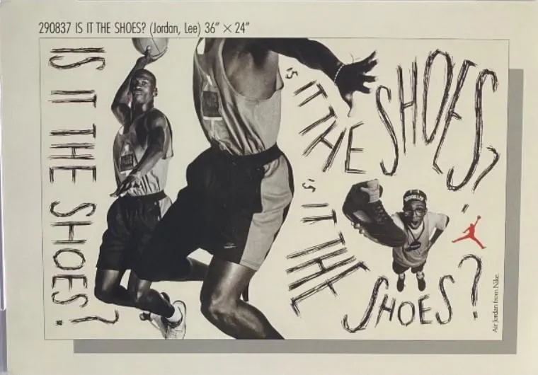 1982-92 Nike Poster Cards 5x7 Michael Jordan #290837 card image