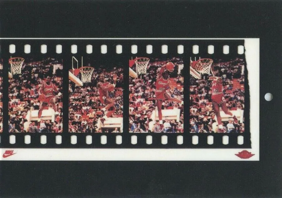 1982-92 Nike Poster Cards 5x7 Michael Jordan #290851 card image