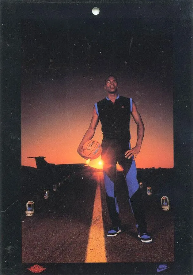 1982-92 Nike Poster Cards 5x7 Michael Jordan #290858 card image