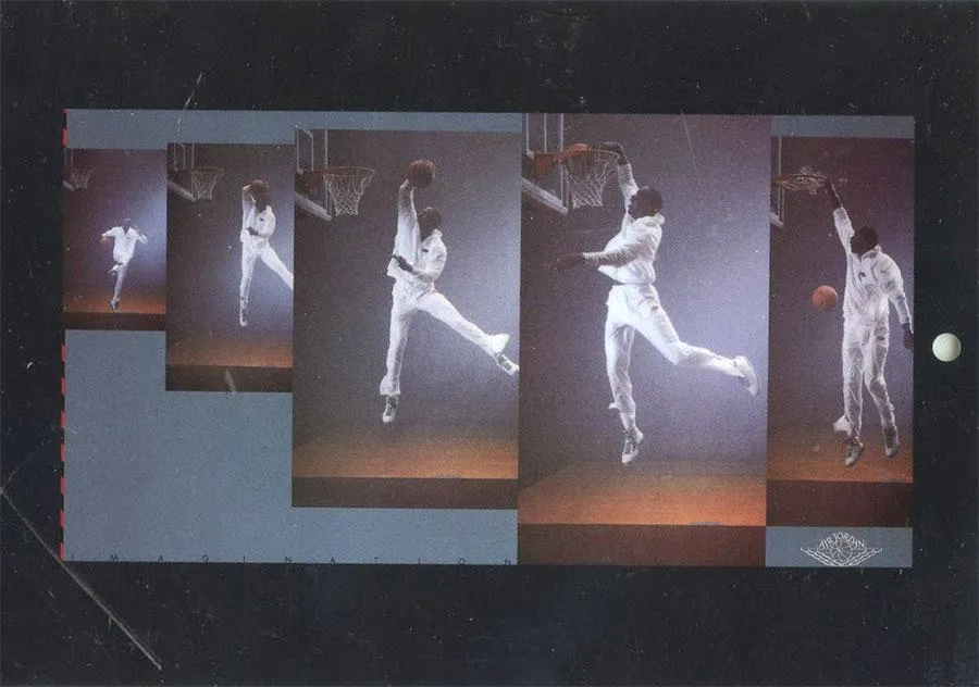 1982-92 Nike Poster Cards 5x7 Michael Jordan #290867 card image