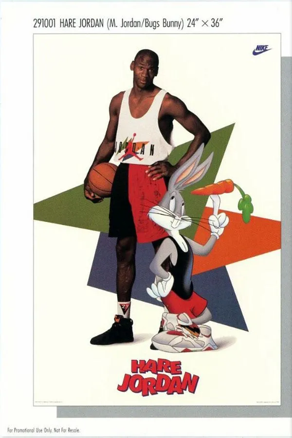 1982-92 Nike Poster Cards 5x7 Michael Jordan #291001 card image