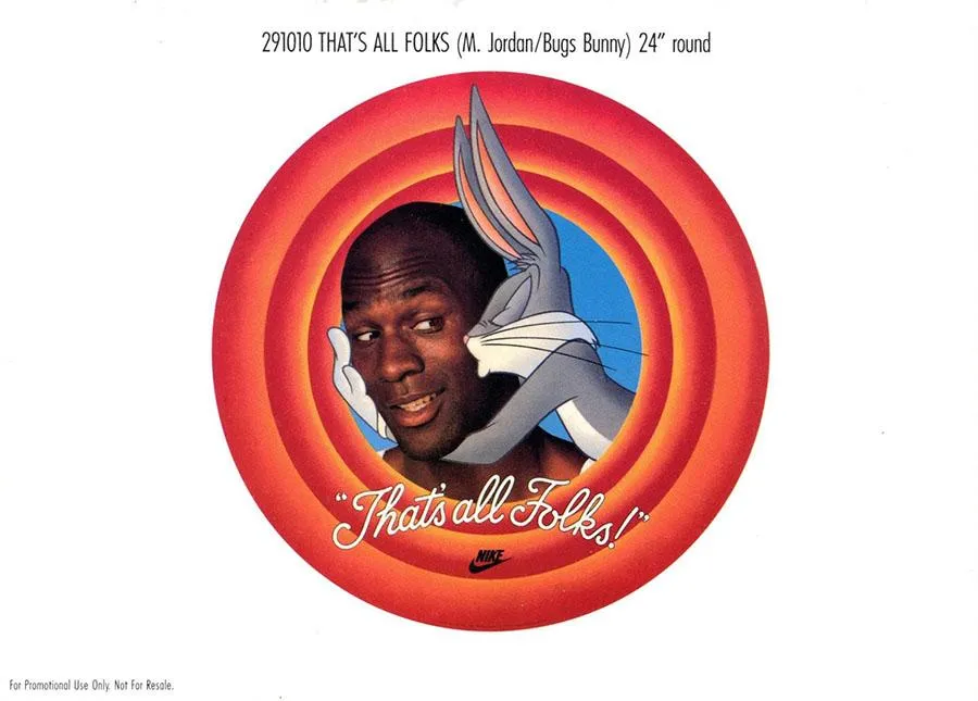 1982-92 Nike Poster Cards 5x7 Michael Jordan #291010 card image