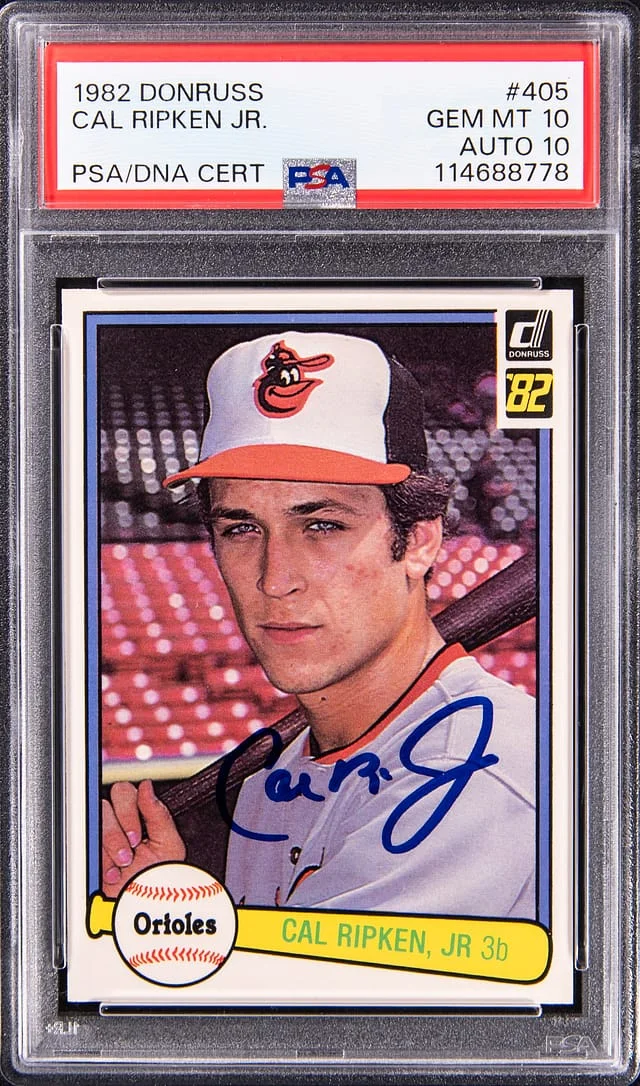 1982 Donruss Cal Rpken Jr. #405 card image