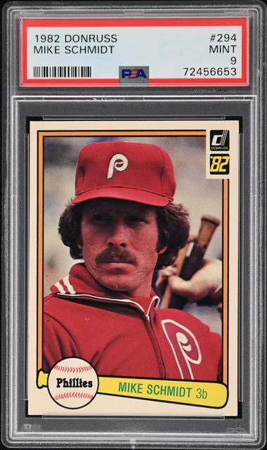 1982 Donruss Mike Schmidt #294 card image
