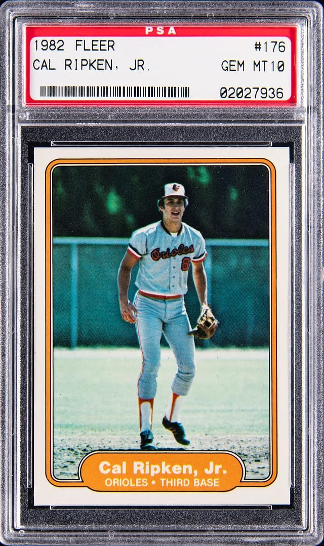 1982 Fleer Cal Ripken Jr. #176 card image