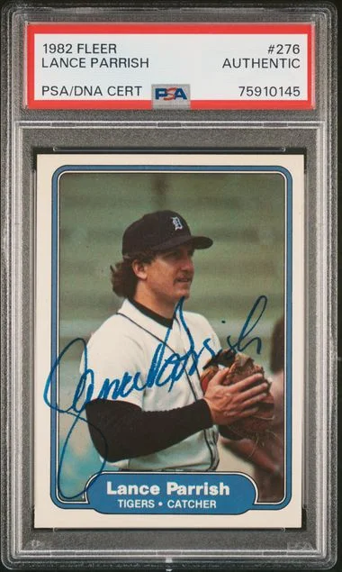 1982 Fleer Lance Parrish #276 card image