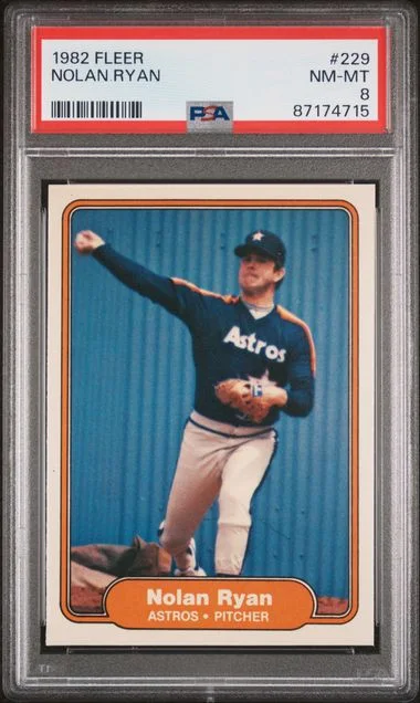 1982 Fleer Nolan Ryan #229 card image