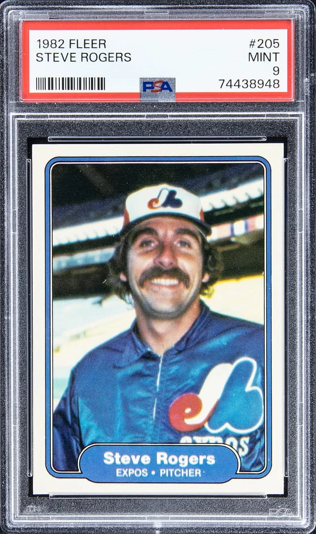 1982 Fleer Steve Rogers #205 card image