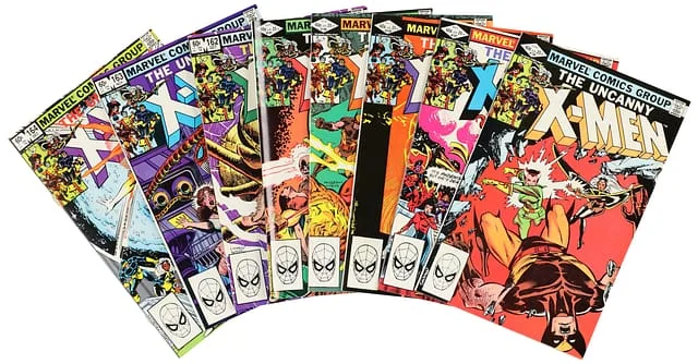 1982 Marvel) 8 Books - Raw - 1st Appearance of Ms. Marvel, Carol Danvers as Binary, Appearance of Rogue, Origin of Magneto #2nd card image