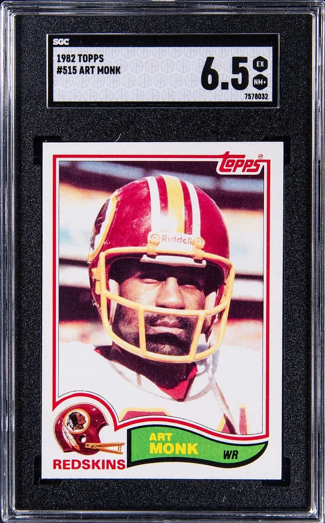 1982 Topps Art Monk #515 card image