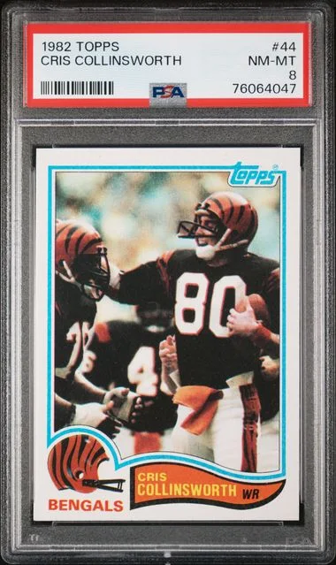 1982 Topps Cris Collinsworth #44 card image