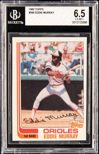 1982 Topps Eddie Murray #390 card image