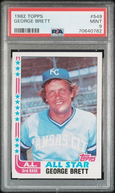 1982 Topps George Brett #549 card image