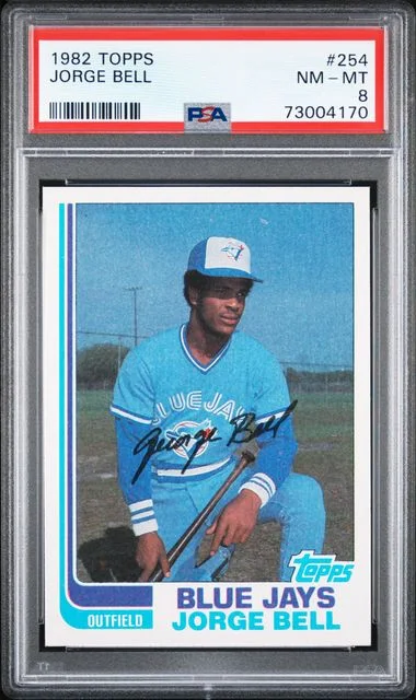 1982 Topps Jorge Bell #254 card image