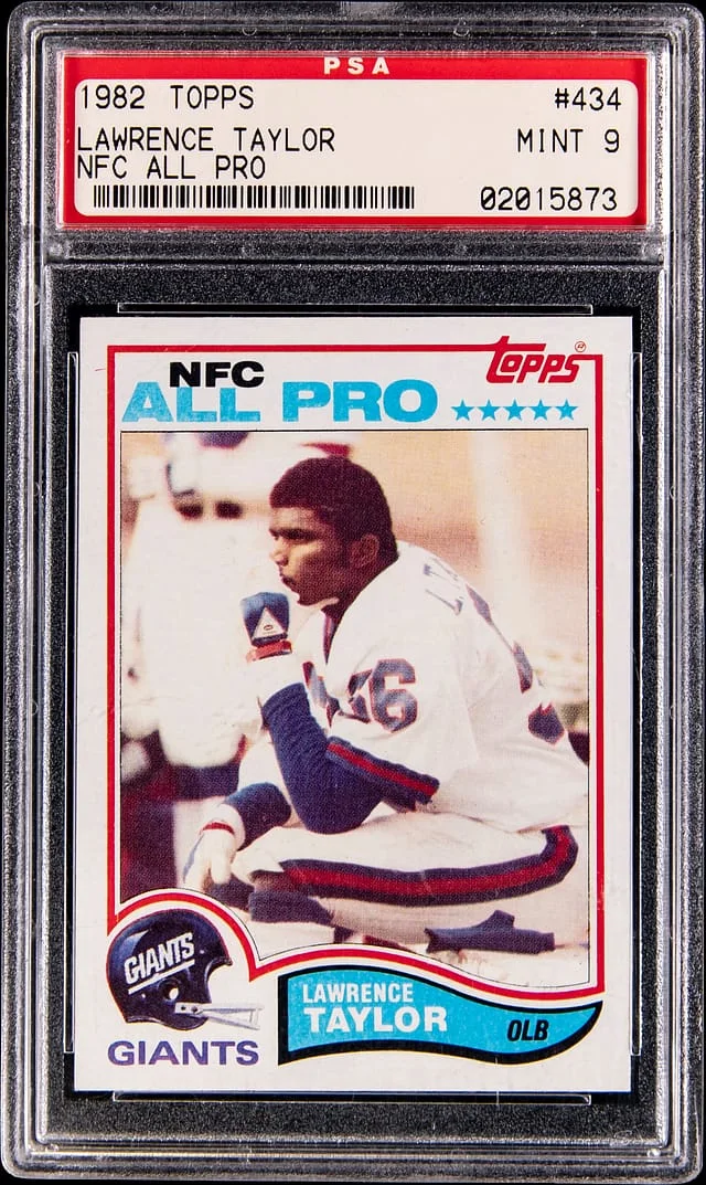 1982 Topps Lawrence Taylor #434 card image
