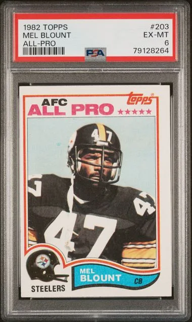 1982 Topps Mel Blount All-Pro #203 card image