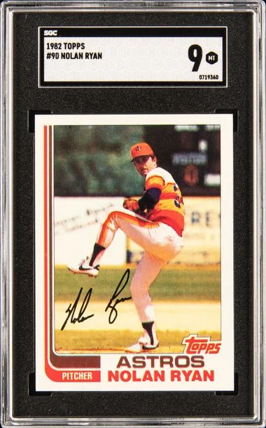 1982 Topps Nolan Ryan #90 card image