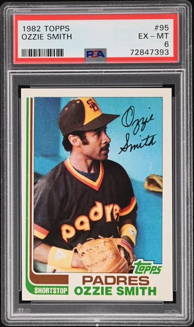 1982 Topps Ozzie Smith #95 card image
