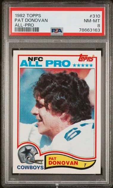 1982 Topps Pat Donovan All-Pro #310 card image