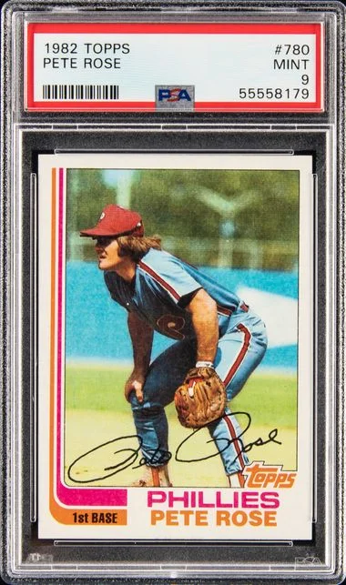 1982 Topps Pete Rose #780 card image