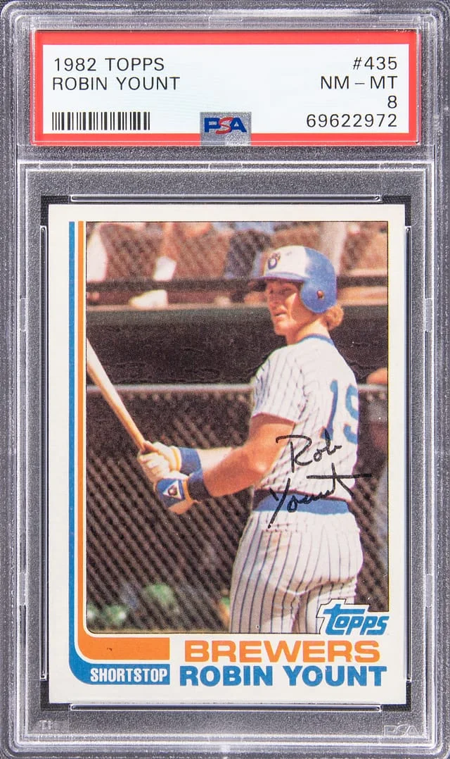 1982 Topps Robin Yount #435 card image