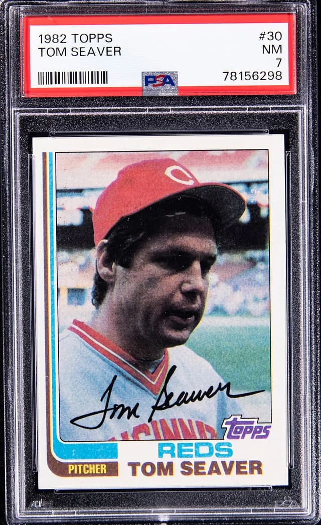 1982 Topps Tom Seaver #30 card image