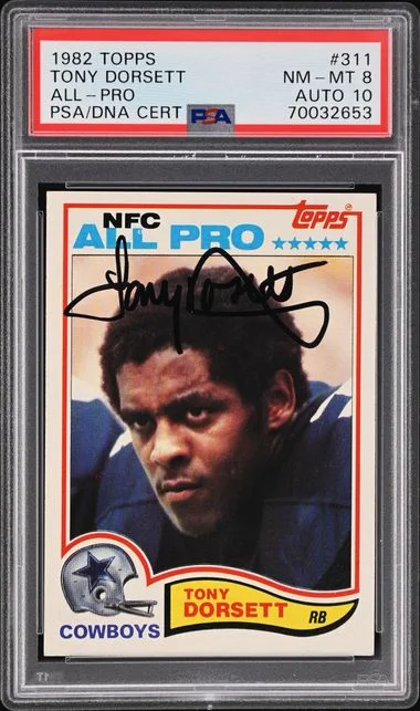 1982 Topps Tony Dorsett All-Pro #311 card image