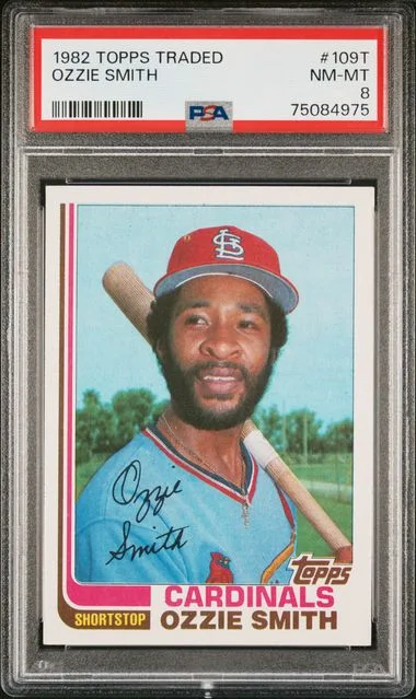 1982 Topps Traded Ozzie Smith #109T card image