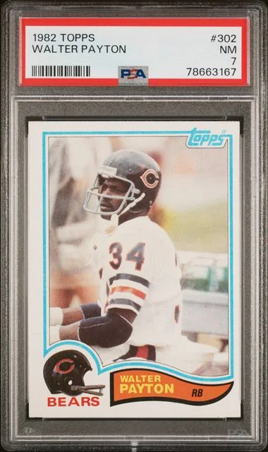 1982 Topps Walter Payton #302 card image