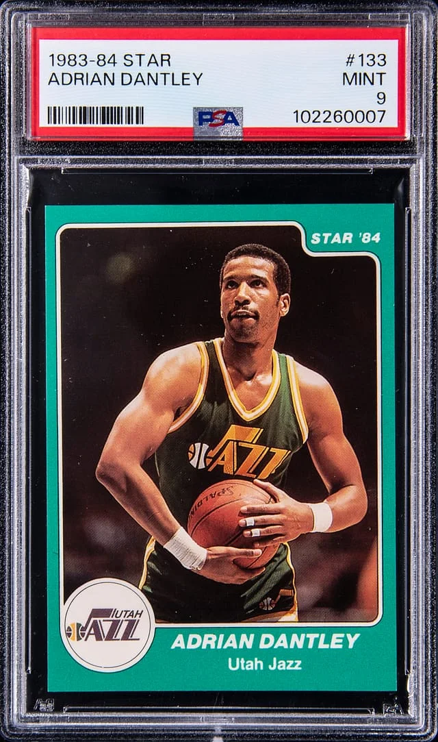 1983-84 Star Adrian Dantley #133 card image