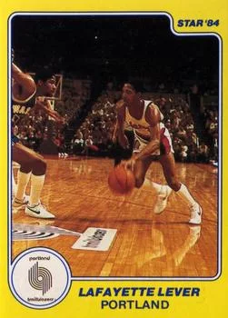 1983-84 Star All Rookies Lafayette Lever #5 card image
