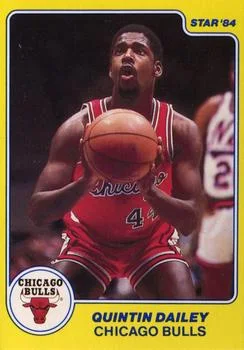 1983-84 Star All Rookies Quintin Dailey #2 card image