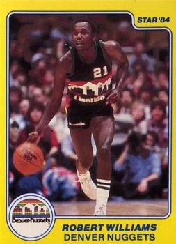 1983-84 Star All Rookies Rob Williams #9 card image