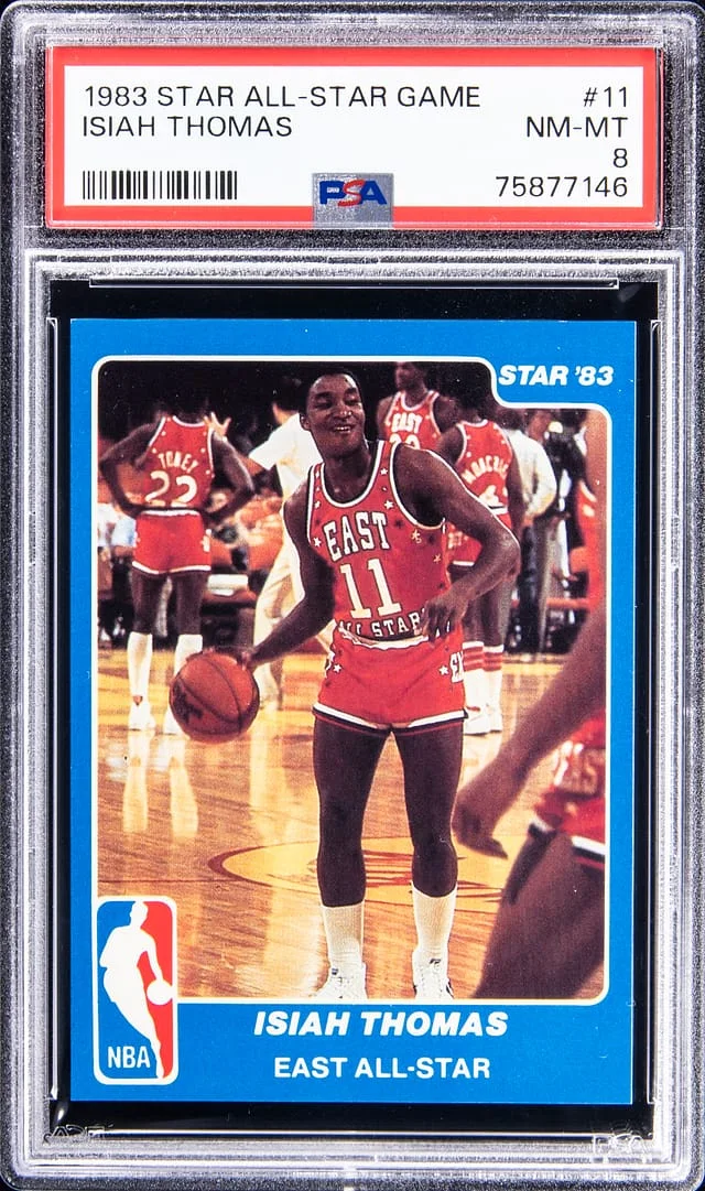 1983-84 Star All-Star Game Isiah Thomas #11 card image