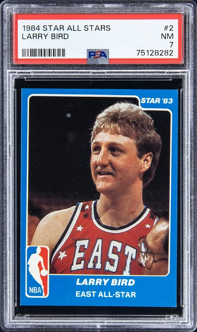 1983-84 Star All Stars Larry Bird #2 card image