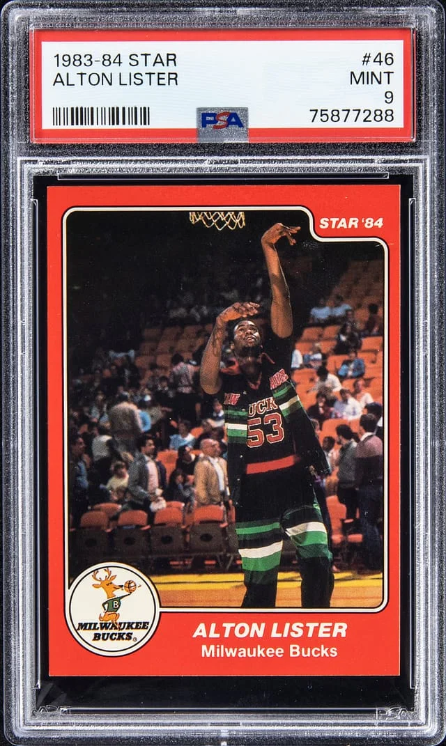 1983-84 Star Alton Lister #46 card image