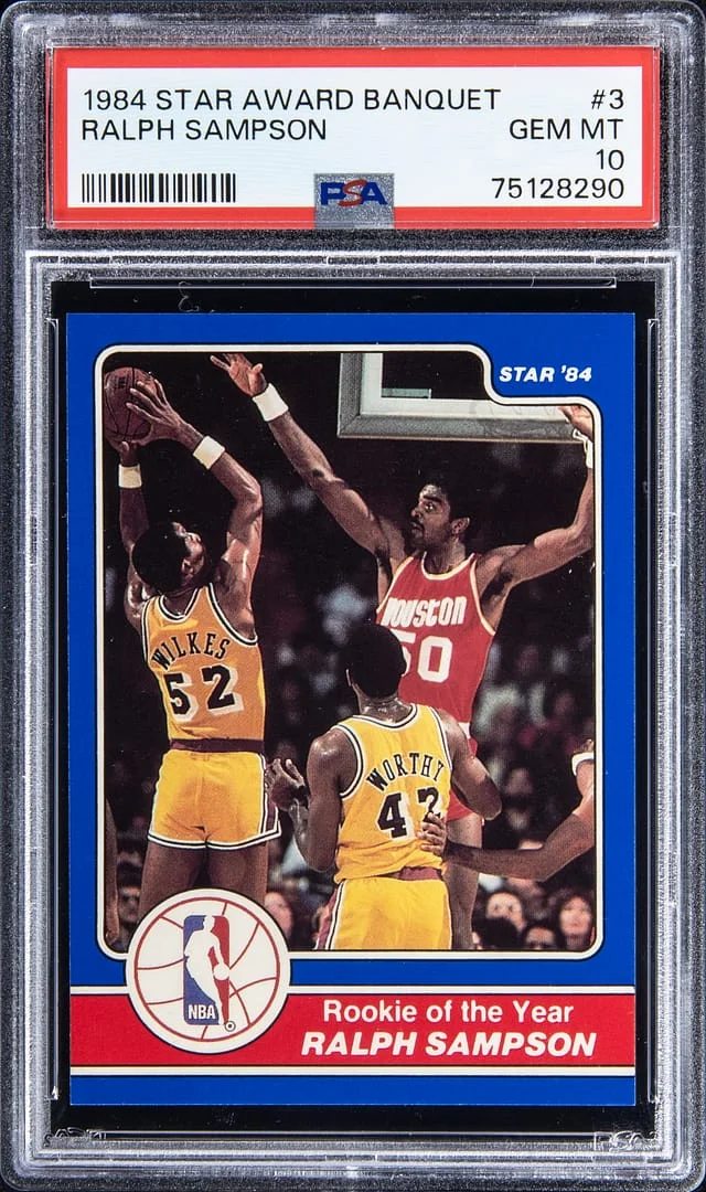 1983-84 Star Award Banquet Ralph Sampson #3 card image