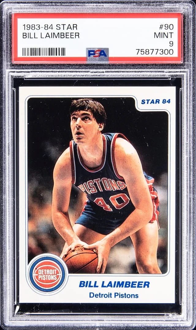 1983-84 Star Bill Laimbeer #90 card image
