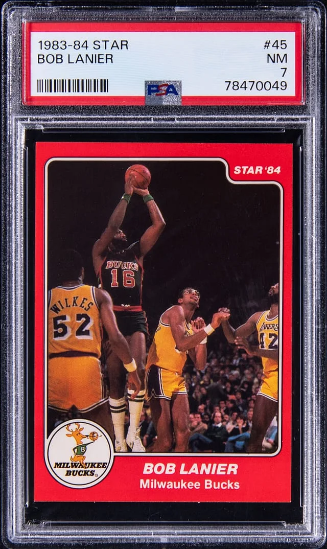 1983-84 Star Bob Lanier #45 card image