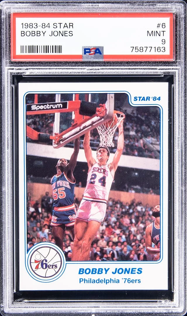 1983-84 Star Bobby Jones #6 card image