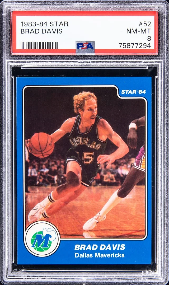 1983-84 Star Brad Davis #52 card image