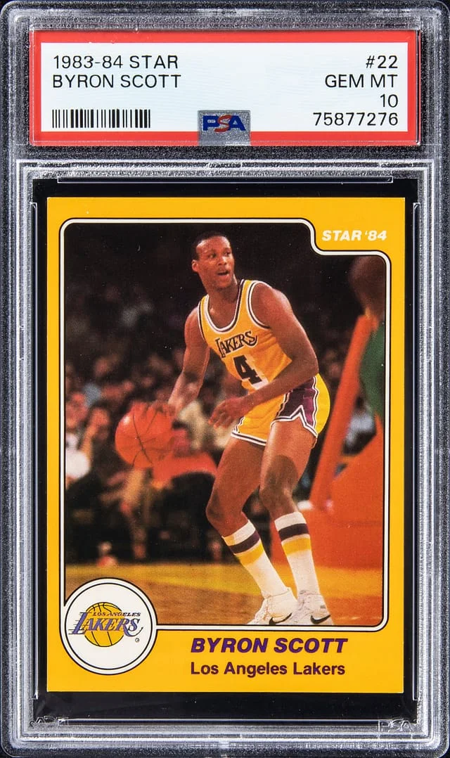 1983-84 Star Bryon Scott #22 card image
