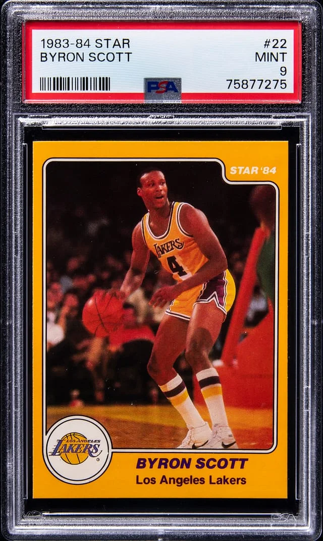 1983-84 Star Bryson Scott #22 card image