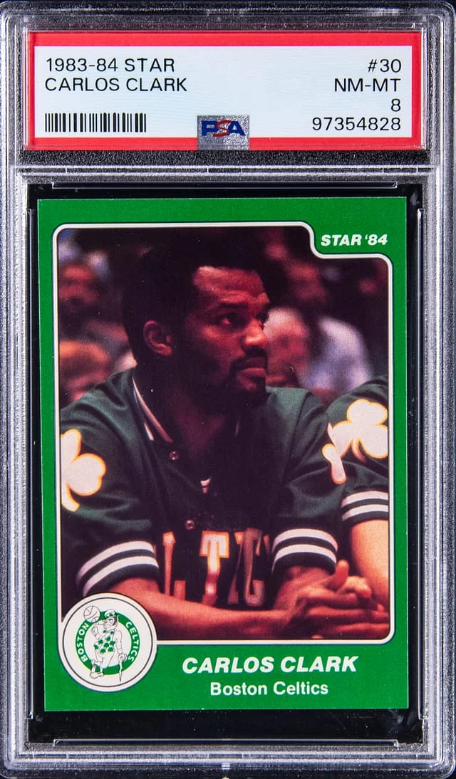 1983-84 Star Carlos Clark #30 card image