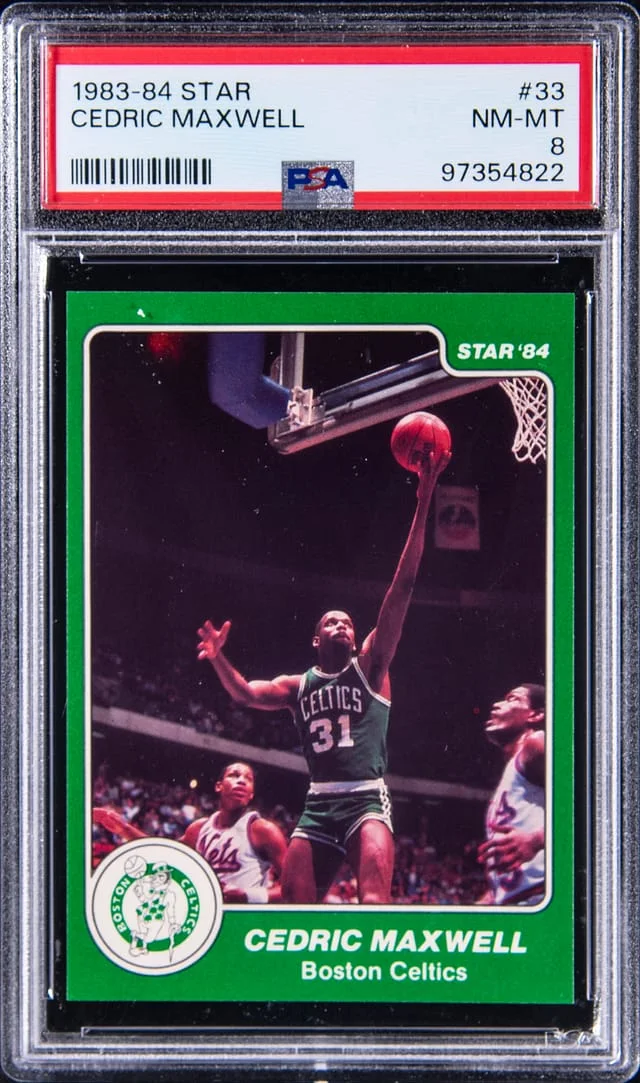 1983-84 Star Cedric Maxwell #33 card image