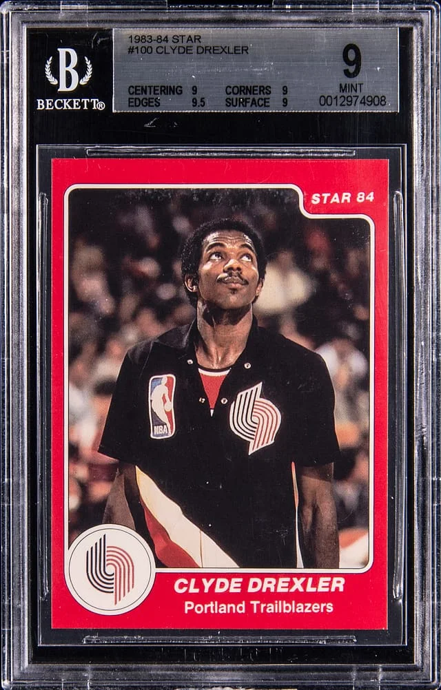 1983-84 Star Clyde Drexler #100 card image