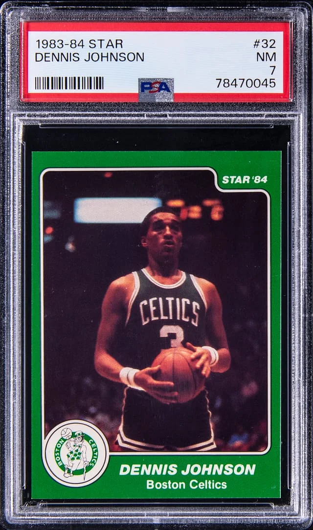 1983-84 Star Dennis Johnson #32 card image