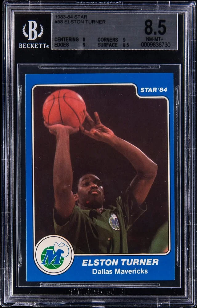 1983-84 Star Elston Turner #58 card image